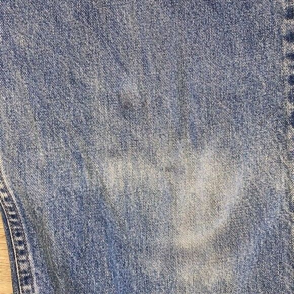 Vintage Levis SilverTab Jeans Mens 34x32 Baggy Fit Y2K 2000 Distressed Skater - Picture 5 of 8